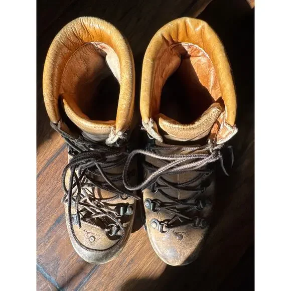 VINTAGE COLORADO HIKING BOOTS KINNEY MOUNTAINEERING Women’s 6 - Picture 6 of 10